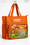 Children's Shoulder Bag with Transparent Pocket and Water Bottle Compartment for Nursery, Kindergarten, Primary School, Daily Use