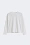 Ecru Forever Long Sleeve T-Shirt - 4