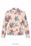 Floral Padded Jacket Beige - 5