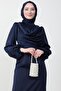 Naz Hijab Evening Dress Dark Blue - 5