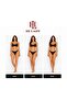 3-piece bikini Black women's panties - 2
