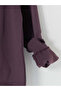Özmarka New Season Purple Printed Men's Thick Hoodie - 8