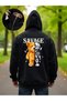 Snow Masked Ninja Unisex Sweatshirt Cardigan 2Strands Thick Fleece