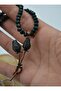 Crystal Corded Root Emerald Necklace - Green -