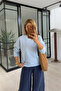 Premium Series Blue Washable Basic Sweatshirt - 3