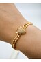 Jewelry Store Zircon Bracelet - Gold Color -