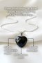 Crystal, Tiger's Eye, Amazonite, Amethyst, Black Onyx, Labradorite, Aventurine, Lapis Lazuli, Crystal Quartz, Pink Quartz, Jasper Natural Stone Pendant Faceted Cut Natural Stone Heart Design Pendant