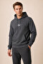 Thenk New Season Men's Regular Fit Hooded Sweatshirt Anthracite