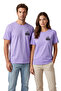 California Bear Printed Lilac T-Shirt 100% Cotton Comfortable Fit
