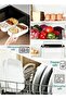 2-Layer Bento Box, 1400ml Large Capacity, Leakproof with Compartments, Includes Cutlery Set, Microwa - 4