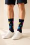 Colorful Dog Patterned Unisex Socks 🐶 💙 - 3