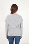 Crew Neck Self-Wrapped Miniature Embroidered Sweater Women's Sweater 680Kz00192 - 7