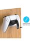 حامل سماعات رأس بسيط لجهاز PS5، حامل تعليق لـ PS5 و Xbox Series X، أبيض اللون - 5