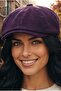 Women's Corduroy Cap with Elastic Back - 5