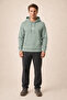Thenk New Season Men's Regular Fit Hooded Sweatshirt Mint - 2