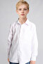Oxford White Boys' Shirt T8854A6/Wt34