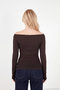 Chest Draping Detailed Boat Neck Blouse Women's Bluz 5867117 - 7