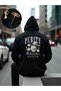 Snow Masked Ninja Unisex Sweatshirt Cardigan 2Strands Thick Fleece