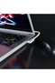 كابل USB-C مائل متعدد الاستخدامات - 0.5 متر، 20 جيجابت في الثانية، 240 واط - 4