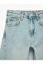 Barrel Denim Trousers with Pockets, Loose Fit, Cotton - 7