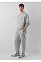 Jeans Printed Regular Waist Loose Fit Men's Sweatpants.