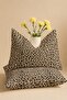 Cheetah Patterned Cotton Ranforce Fabric Zippered Pillowcase 2 Pieces 50X70 cm - 2