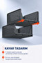 4-Piece Closet Organizer - Foldable Sliding Shelf Stackable Clothing Organizer - 3