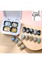 4 Colors Metal High-Density Nail Polish Gel Palette Easy Soak-Off Long-Lasting Non-Toxic Shiny UV Gel Polish Set French Vegan - 4
