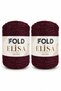 Elisa - Mürdüm 100% Sim 100 Gr 230 Mt 2 Pieces Knitting Yarn Bag Yarn Burs Bag Supla Yarn Night Yarn