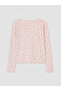 U-Neck Patterned Women's Pajama Set - 7