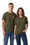 Nice to Meet You Teddy Bear Printed Khaki T-Shirt 100% Cotton Comfortable Fit