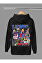 Lionel Messi Printed Cotton Long Sleeved 3-Yarn Hooded Sweatshirt