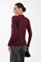 Women's Cuff Slit Detailed Knitwear - 4