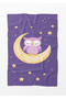 Owl Moon Pattern Digital Printed Fleece Blanket Tv Blanket Teen Girls Women Fleece Blanket - 5