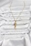 316L Steel Chain Gold Color Fish Model Zircon Stone Women's Necklace - 2