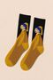Girl with Pearl Earring Patterned Unisex Socks