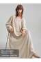 Rochie maxi, bej - M