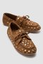 Hyde Earth Suede Genuine Leather Troc Lace-Up Women's Loafer Shoes