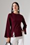 Women's Modal Slit Detailed Spanish Sleeve Blouse - 6