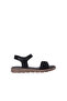 Women's Flat Sandals with Buckle