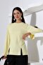 Women's Modal Slit Detailed Spanish Sleeve Blouse - 7