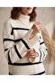 Turtleneck Striped Knitwear Dress & Tunic - 2