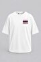 Oversize Thailand Flag Pocket Printed Unisex T-Shirt