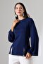 Women's Modal Slit Detailed Spanish Sleeve Blouse
