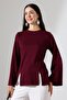 Women's Modal Slit Detailed Spanish Sleeve Blouse - 4