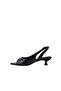 Women's Heeled Sandals Genuine Leather - 4
