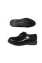 Dikyol 100% -- Leather Black Men's Classic, Stylish Groom Shoes, Lace-Up Leather Men's Shoes - 4
