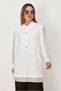 Shirt Collar Sweatshirt Tunic 46714