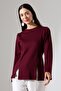 Women's Modal Slit Detailed Spanish Sleeve Blouse - 7