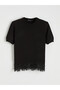 Trendlucky women's knit sweater with oval neck and lace detail - 5